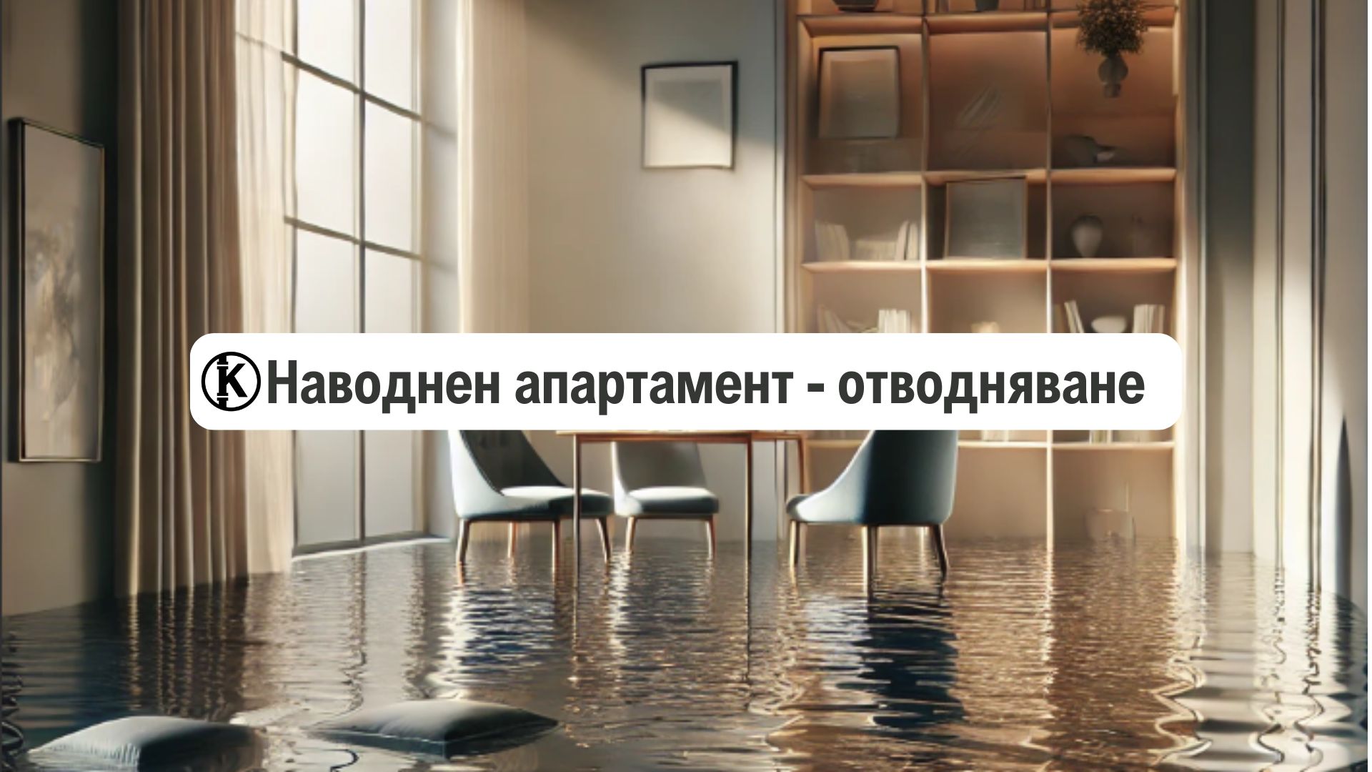 Наводнен апартамент – отводняване (Начини)