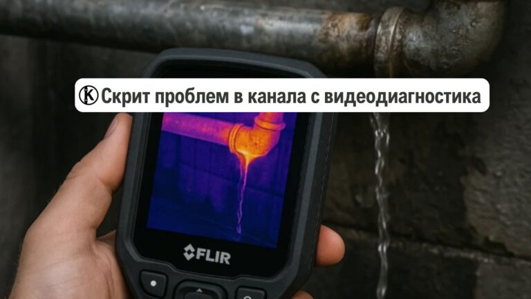 скрит-проблем в канала с видеодиагностика - как да го открием
