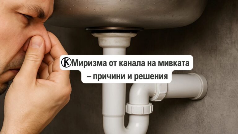 Миризма от канала на мивката – причини и решения