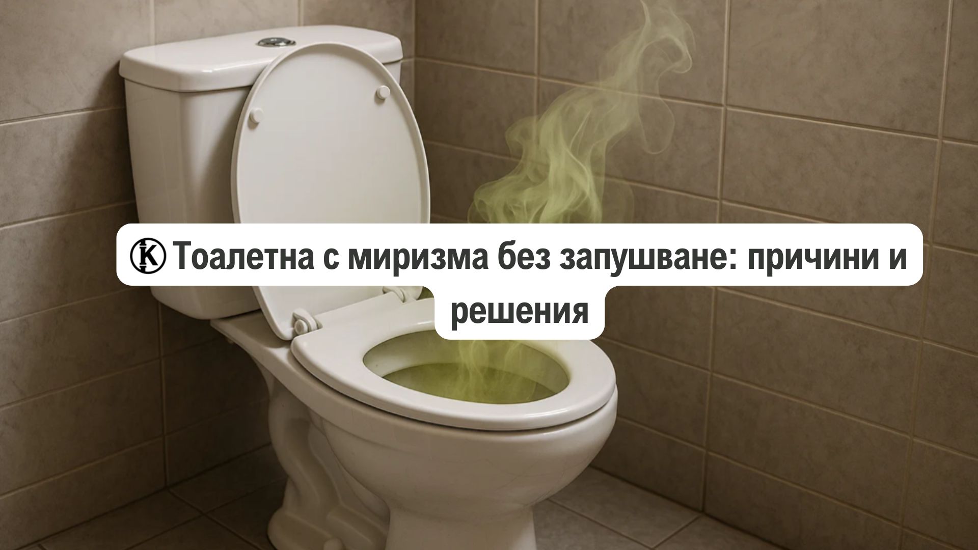 Тоалетна с миризма без запушване: причини и решения
